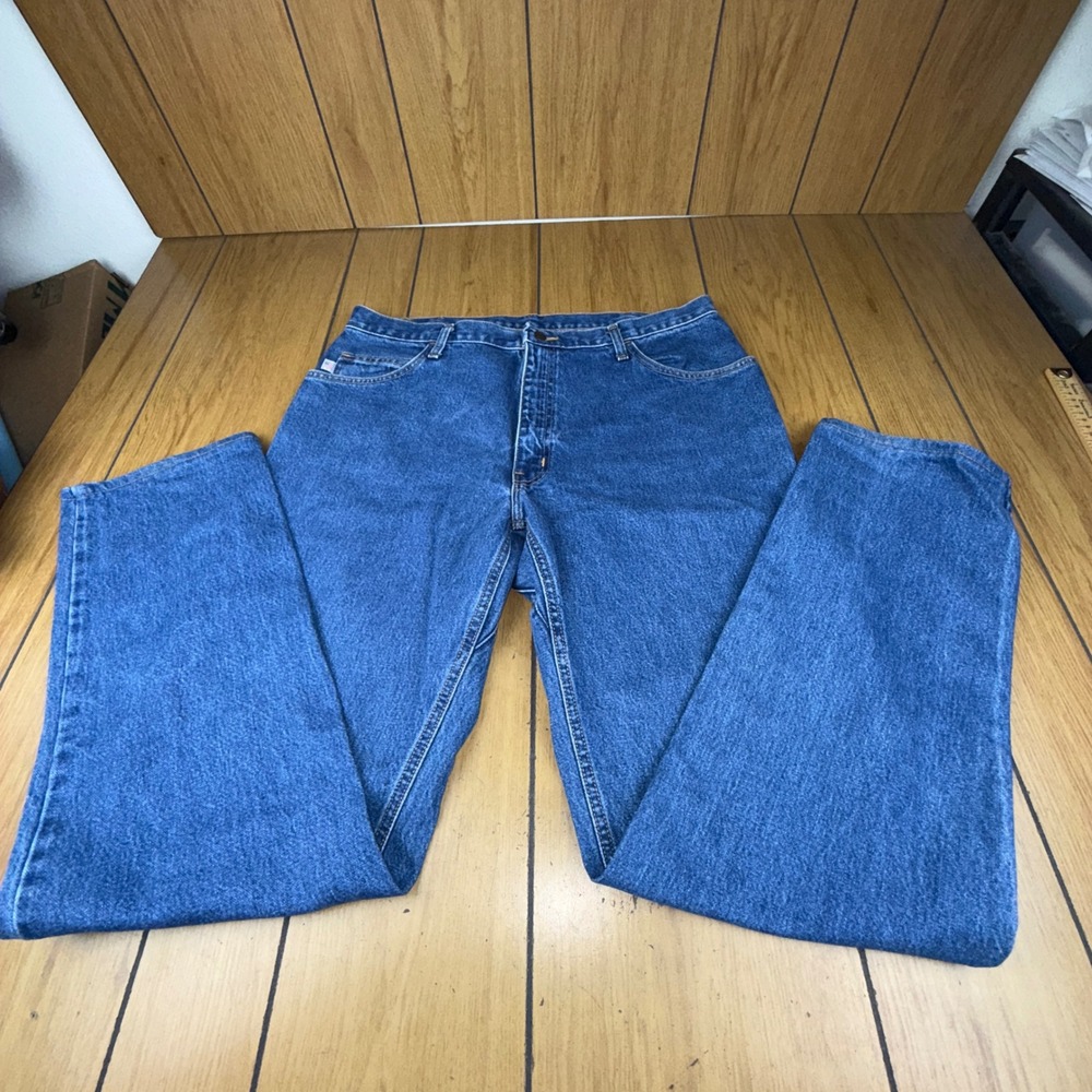 All American‎ Clothing Co. Denim Jeans Mens 38x34 USA Made Cotton Blue
